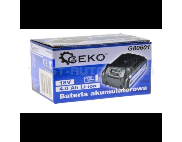 Акумулятор літій-іонний 18, 4.0 Ач GEKO G80601