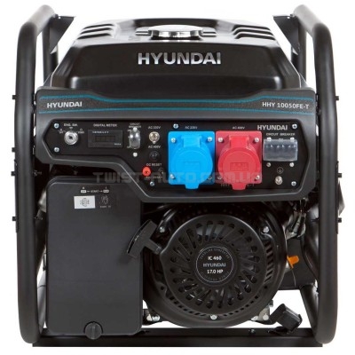 Генератор бензиновий HHY 10050FE-т  Hyundai