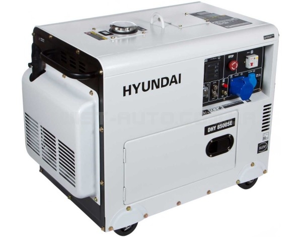 Дизельный генератор DHY 8500SE Hyundai