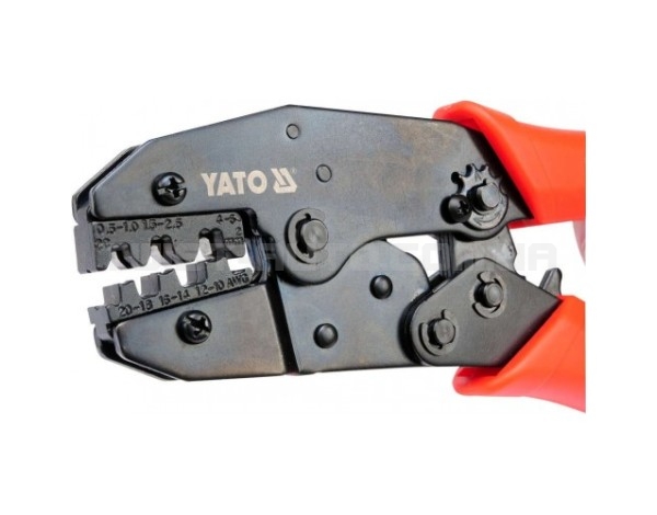 Инструмент для обжима автомобильных клемм 0,5-6 мм2 YATO YT-2250 - YT-2250