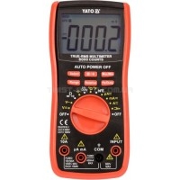 Мультиметр для измерения электрических параметров YATO з LCD-дисплеем и проводниковыми контактами YATO YT-73085 - YT-73085