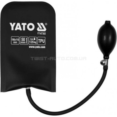 Подушка для аварийного открытия дверей автомобиля 190х110мм YATO YT-67382