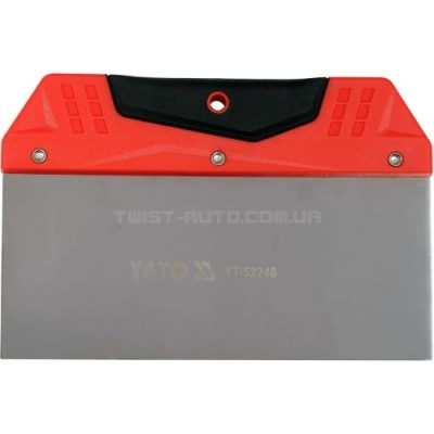 Шпатель із нержавіючої сталі, 200 мм t=0.5 мм YATO YT-52246