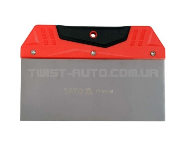 Шпатель із нержавіючої сталі, 200 мм t=0.5 мм YATO YT-52246