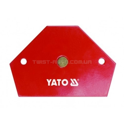 Магнітна струбцина для зварювальних робіт, розмір: 64х95х14мм з кутами 30°, 45°, 60°, 75°, 90° та 135°. YATO YT-0866