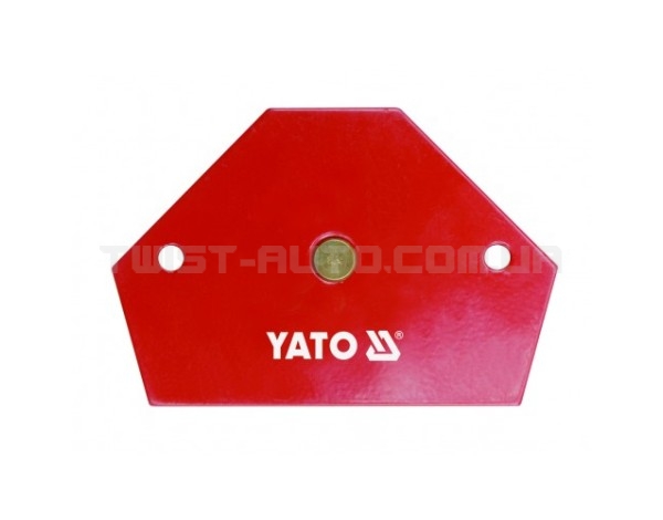 Магнітна струбцина для зварювальних робіт, розмір: 64х95х14мм з кутами 30°, 45°, 60°, 75°, 90° та 135°. YATO YT-0866
