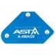 Магнітні струбцини для зварювання набір 4 шт., 9 кг ASTA A-4MAG9