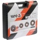 Клупи трубні 4 штуки, 3/8", 1-2", 3/4", 1". YATO YT-29001