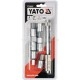 Комплект ключів 3/8" для зливних пробок YATO YT-05997