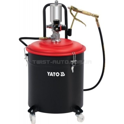 Установка пневматична 30 л для подачі масла під високим тиском 400 бар YATO YT-07068