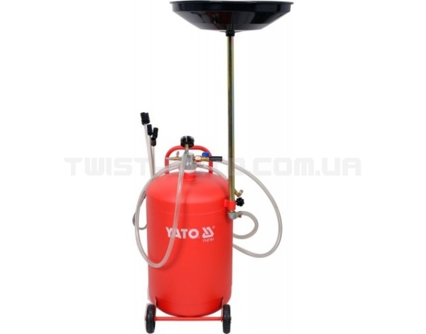 Установка для слива и вакуумного отбора масла 65 литров YT-07191 YATO - YT-07191
