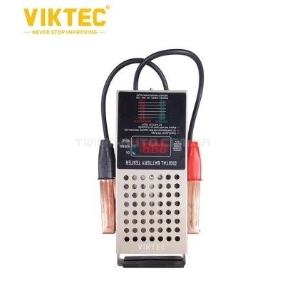 Тестер АКБ цифровой (Нагрузочная вилка) VIKTEC VT01305B