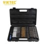 Набір зачистних щіток нейлонові, металеві, латунні 38 од. VIKTEC VT01764 Набір зачистних щіток нейлонові, металеві, латунні 38 од. VIKTEC VT01764