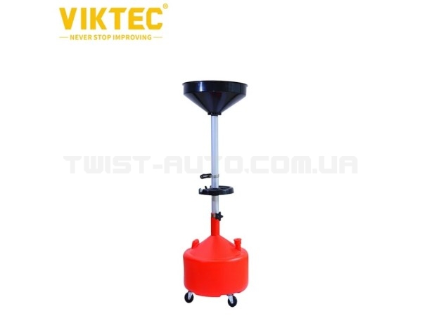 Установка для зливу олії пластикова 30л VIKTEC VT05136B