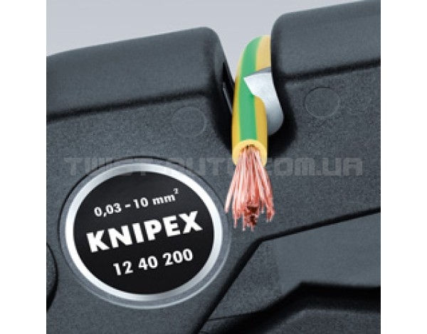 Автоматичні кліщі для видалення ізоляції KNIPEX, що самоналаштовується 12 40 200 | 12 40 200