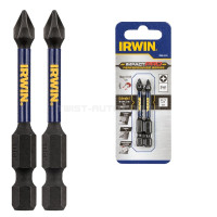 Бита IMPACT PRO PERF 57MM PH1 2PK IRWIN IW6061305 Бита IMPACT PRO PERF 57MM PH1 2PK IRWIN IW6061305