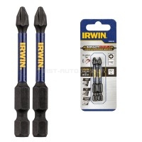 Біта IMPACT PRO PERF 57MM PH2 2PK IRWIN IW6061306 Біта IMPACT PRO PERF 57MM PH2 2PK IRWIN IW6061306