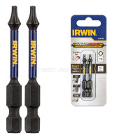 Біта IMPACT PRO 1/4"/57мм TX10 2шт, IRWIN | IW6061601 Біта IMPACT PRO 1/4"/57мм TX10 2шт, IRWIN | IW6061601