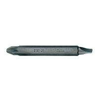 Бита торцевая 1/4" PZ2 х 5,5*0.8 L=60мм двусторонняя (уп.10) | 1360552Z