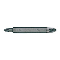 Біта торцева 1/4" PZ2 х PZ2 L=60мм двостороння (уп.10) | 1360022Z