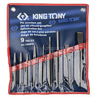 Виколотки в Набірі 9 одиниць в чохлі (уп. 1) KING TONY 1009PR01 Виколотки в Набірі 9 одиниць в чохлі (уп. 1) KING TONY 1009PR01