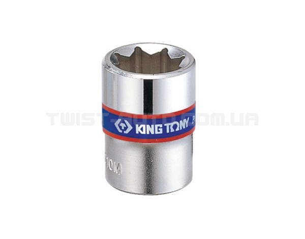 Головка торцева восьмигранна 1 / 4 ", 10 мм KING TONY 231010M | 231010M
