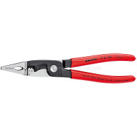 Електромонтажні кліщі фосфатовані, чорний 200 mm Knipex 13 81 200 | 13 81 200