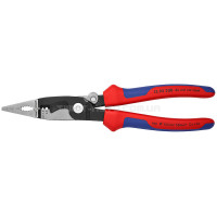 Електромонтажные клещи фосфатированные, черного цвета 200 мм Knipex 13 92 200 | 13 92 200