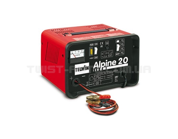 Зарядний пристрій Telwin ALPINE 20 BOOST 230V 50/60HZ 12-24V