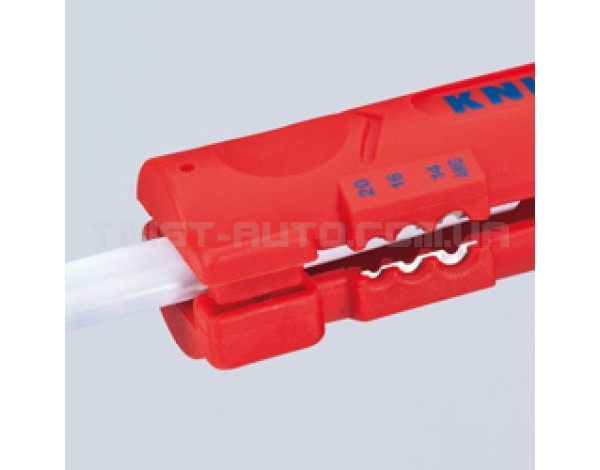 Инструмент для снятия оболочки с плоского и круглого кабеля KNIPEX 16 64 125 SB | 16 64 125 SB