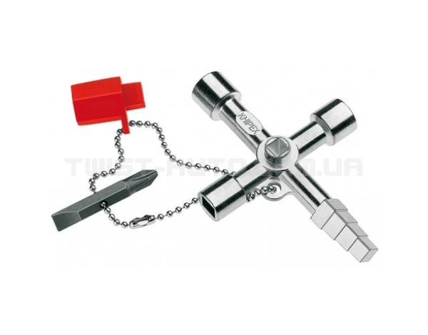 Ключ для електрошаф професійний Knipex, 90 мм 00 11 04 | 00 11 04