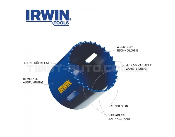 Коронка по металу IRWIN біметалічна 48 мм 1-7/8" | 10504183