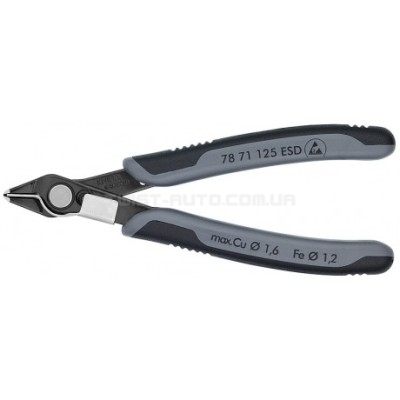 Кусачки Electronic Super Knips 78 71 125 ESD KNIPEX 78 71 125 ESD