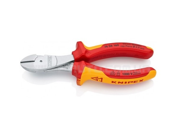 Кусачки боковые особой мощности KNIPEX 74 06 160