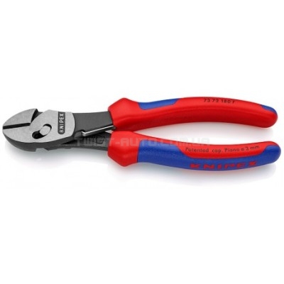 Кусачки бокові особливої потужності TwinForce 73 72 180 F KNIPEX 73 72 180 F