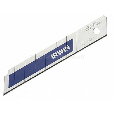 Лезвия биметаллические с отломным сегментом 18мм, 5 шт. IRWIN 10507102