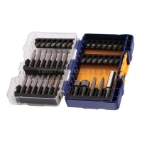 Набір біт 40шт, 1/4" /25мм: PH1х1 / PH2х2 / PH3х2 / Pz1х1 / Pz2х5 / Pz3х3 / T10х1 / T15х1 / T20х2 / T2 | IW6062510