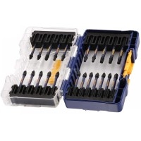 Набір біт IMPACT PRO 22шт, 1/4" 57мм PH1x2/PH2x4/PH3x1/Pz1x2/Pz2x5/Pz3x1/T20x4/T30x3, IRWIN | IW6062506
