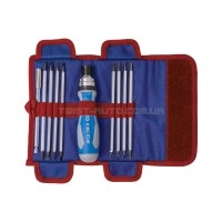 Набір викруток 16 в 1 (PH, PZ, SL, Hex, Torx) у тубусі | P32526MRN Набір викруток 16 в 1 (PH, PZ, SL, Hex, Torx) у тубусі | P32526MRN