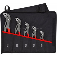 Набір сантехнічних ключів KNIPEX Cobra® 5 предметів (87 01 125/150/180/250/300) 00 19 55 S5