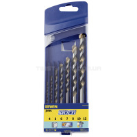 Набір свердлів багатоцільових CORDLESS CASSETTE 7 шт. (4/5/6/7/8/10/12мм), IRWIN | 10501940