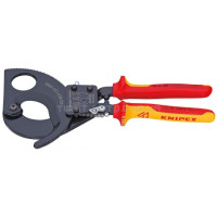 Ножиці для різання кабелів за принципом тріскачки KNIPEX 95 36 280 | 95 36 280 Ножиці для різання кабелів за принципом тріскачки KNIPEX 95 36 280 | 95 36 280