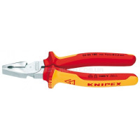 Плоскогубці комбіновані особливої міцності KNIPEX 02 06 180 | 02 06 180 Плоскогубці комбіновані особливої міцності KNIPEX 02 06 180 | 02 06 180