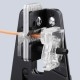 Прецизійний інструмент для видалення ізоляції з фасонними ножами Knipex, 12 12 02 | 12 12 02