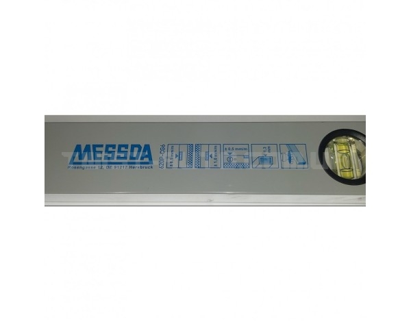 Будівельний рівень алюмінієвий MESSDA-BMI 620040P, довжина 40 см | 620040P