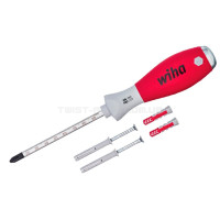 Ударна викрутка SoftFinish для забивання дюбелів PH2 x 100 мм у блістері WIHA 41289 | 41289_WH