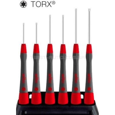Набір прецизійних викруток TORX® T4 T5 T6 T7 T8 T9 PicoFinish Wiha 42997 | 42997_WH