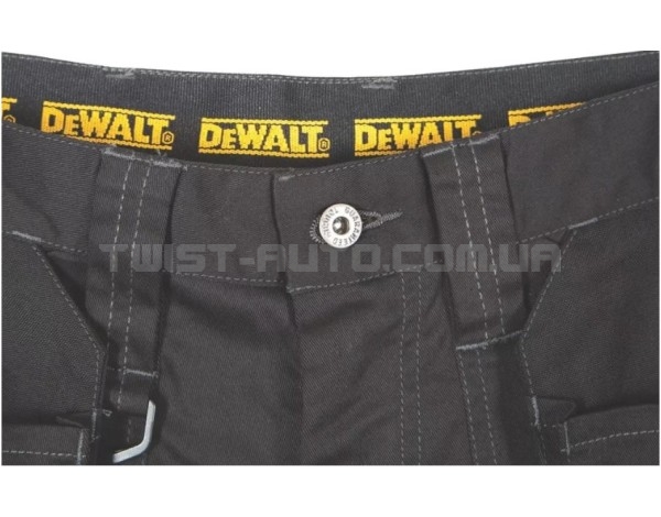 Штани робочі Dewalt Thurlston Trousers чорні 32/33 | DWC100-001-3233