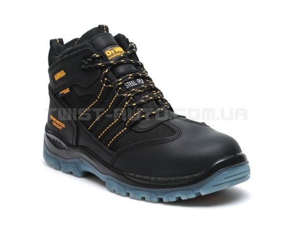 Мужские кожаные ботинки DeWalt Nickel Black Buffalo Размер 44 | DWF50093-132-10