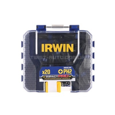Бита IMPACT PRO 1/4"/25мм PH2 20шт IRWIN | IW6061304